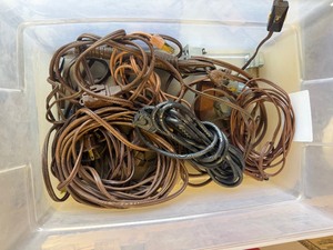 Various light duty extension cords.