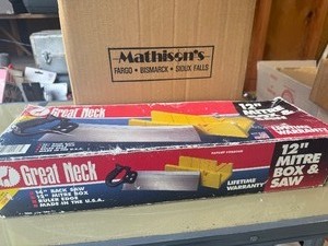 12 miter box and tru track sanding belts