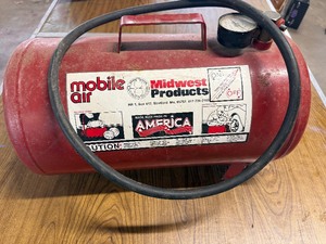 portable air tank manufactured by Midwest Products.