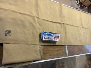 2-vintage inflatable item appears to be a collectible air mattress or similar device produced by Converse Hodgman in the USA