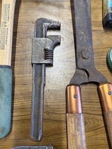 Lot of vintage Lawncare and shop tools.