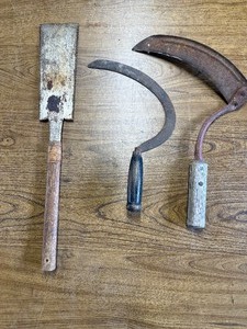 3-vintage agricultural sicklessaw
