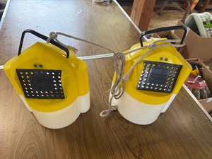 Two classics minnow buckets