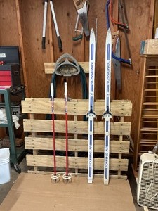 Rossignol Touring AR Cross Country Skis w Bindings & Poles  Nordic XC Ski Set