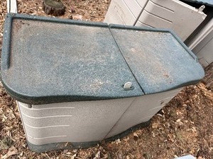 Rubbermaid outdoor storage