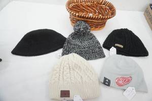 Basket of Stocking Hats