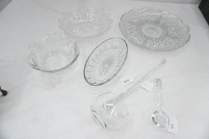 Vintage Crystal & Glass. Anchor Hocking & More. Glass Ladle, Glass Spoon