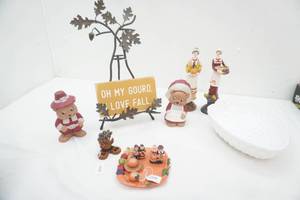 Fall Decor, Ceramic Acorn Dish