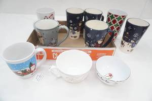 Ceramic Holiday Mugs