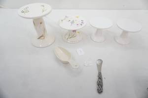 Ceramic cake plate & display Stands