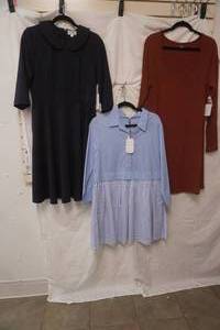 (3ct) NewLike New Womens Dresses. Size L, L, L