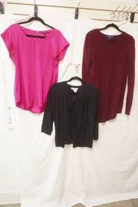 (3ct) NewLike New Womens Blouses. Size S, M, L