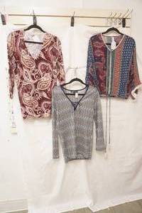 (3ct) NewLike New Womens Blouses. Size L, M, L