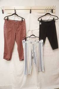 (3ct) NewLike New Womens Leggings & Yoga Capris. Size L 14, L