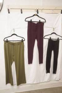 (3ct) NewLike New Womens Pants & Leggings. Size XL, M, 