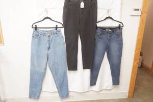 (3ct) Womens Jeans. Size 16, 14, 16