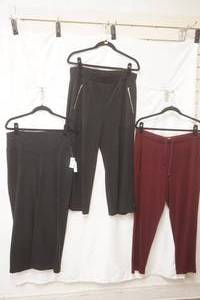 NewLike New Womens Slacks 3ct. Size L, L, L