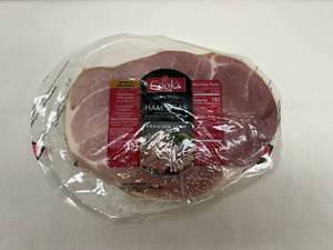 lot 379 image: L. 2x Cooks Thick Cut Hickory Smoked Ham Steak, Premium Lean-112026