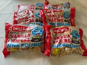 lot 161 image: MM. 6x 16oz Sweet Tooth Vanilla Wafers