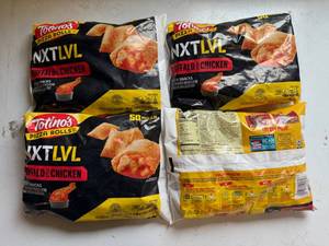 lot 357 image: EE. 4x 50ct Totinos Pizza Rolls-Buffalo Chicken