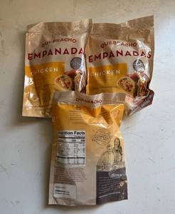 lot 372 image: EE. 3x 2ct Quebracho Empanadas-Chicken