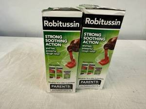 lot 17 image: 4x Robitussin Cough Relief-exp. 82026