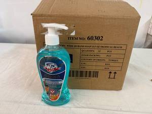 lot 24 image: 12x 13.5oz Wish Ultra Hand Soap-Tropical