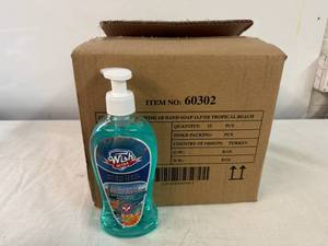 lot 30 image: 12x 13.5oz Wish Ultra Hand Soap-Tropical