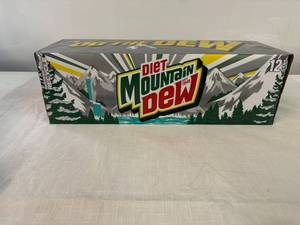 lot 37 image: 2x 12pk Diet Mountain Dew