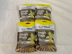 lot 53 image: 4x 30ct MGC Healt Cough Drops-Vanilla Honey