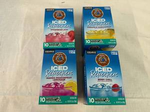 lot 60 image: 4x 10ct Iced Refeshers-4 Flavors