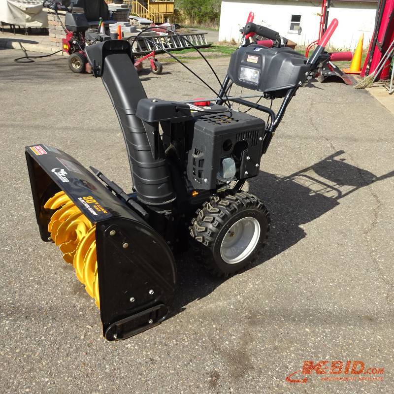 Craftsman 30 Snowblower K And C Auctions Minnetonka Contractor Surplus