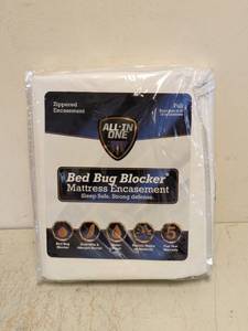 NEW ALL-IN ONE BED BUG BLOCKER MATTRESS ENCASEMENT SIZE FULL