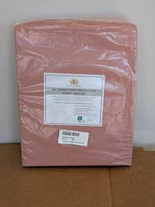 NEW CASA PLATINO SATEEN SHEET 3PC SET TWIN XL