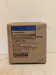 NEW GIBSON HOMEWARES DINNERWARE SET