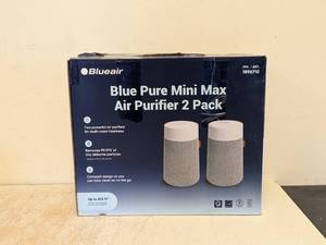 NEW BLUEAIR BLUE PURE MINI MAX AIR PURIFIER 2PK