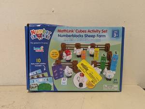 NEW HAND 2 MIND NUMBER BLOCKS MATHLINK CUBES ACTIVITY SET