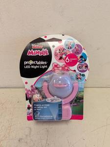 NEW DISNEY JUNIOR MINNIE PROJECTABLES LED NIGHT LIGHT