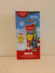 NEW COLGATE POKMON BRUSHTASTIC GIFT PACK