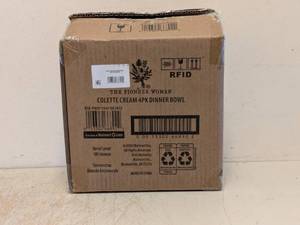 NEW THE PIONEER WOMAN COLETTE CREAM 4PK DINNER BOWL