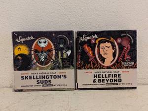 2 NEW DR SQUATCH LIMITED EDITION MENS NATURAL SOAP