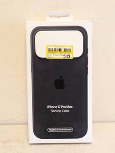 APPLE IPHONE 17 PRO MAX SILICONE CASE BLACK