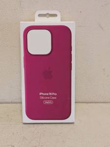 APPLE IPHONE 16 PRO SILICONE CASE PINK