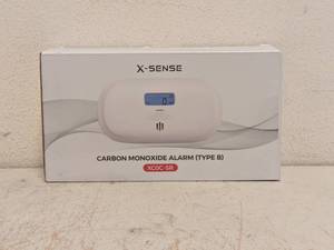 NEW X-SENSE CARBON MONOXIDE ALARM (TYPE B)