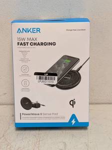 NEW ANKER 15W MAX FAST CHARGING POWERWAVE 2 SENSE PAD