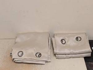 100% BLACKOUT WINDOW PANELS 2PK GOLD