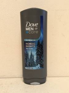 NEW DOVE MENS  CARE NORDIC NIGHTS LIMITED EDITION BODY WASH