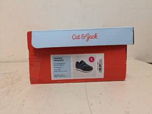 NEW CAT & JACK TODDLER SAMSON SNEAKERS SIZE 5 NAVY