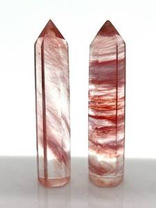 Rose Quartz Crystal Points (Lot of 4)