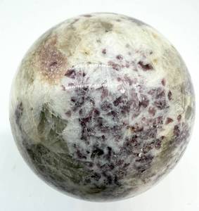 lot 137 image: Rubellite Tourmaline Sphere - 1.5 In Natural Gem Ball